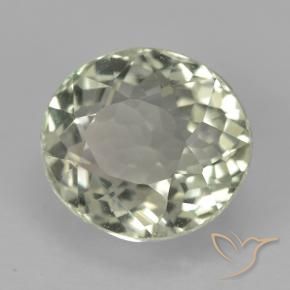 Turmalina Verde muito claro Natural 2.01ct, oval, VVS-VS