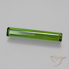 Turmalina verde escuro Natural 2.54ct, Corte Octógono / Esmeralda, VVS