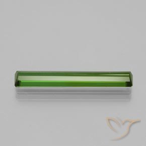 Turmalina verde escuro Natural 2.54ct, Corte Octógono / Esmeralda, VVS