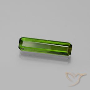 Turmalina Verde Terroso Natural 2.16ct, Corte Octógono / Esmeralda, VS-SI