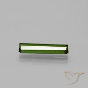 Turmalina Verde Terroso Natural 2.16ct, Corte Octógono / Esmeralda, VS-SI