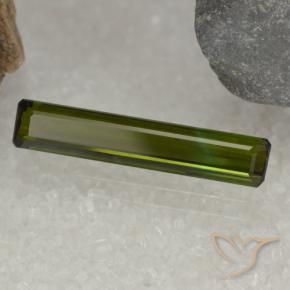 Turmalina Verde floresta Natural 2.01ct, Corte Octógono / Esmeralda, VVS-VS