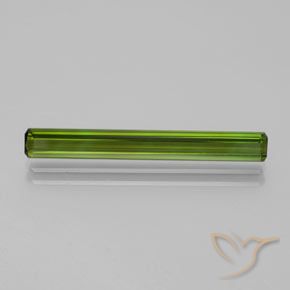 2.68ct Natural Verde floresta Turmalina, Corte Esmeralda, VVS
