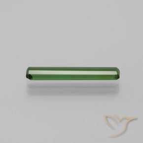 Turmalina Verde médio Natural 1.15ct, Corte Octógono / Esmeralda, VVS-VS