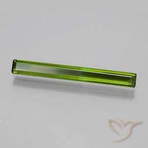 Turmalina Verde médio Natural 2.38ct, Corte Octógono / Esmeralda, VVS-VS
