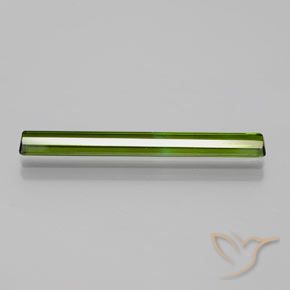 Turmalina Verde médio Natural 2.38ct, Corte Octógono / Esmeralda, VVS-VS