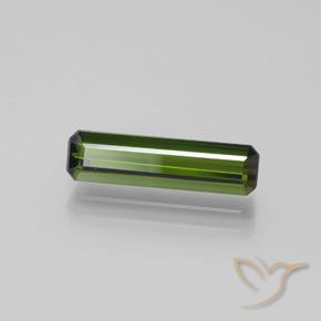 Turmalina Verde escuro Natural 1.52ct, Corte Octógono / Esmeralda, VVS-VS
