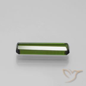 Turmalina Verde escuro Natural 1.52ct, Corte Octógono / Esmeralda, VVS-VS