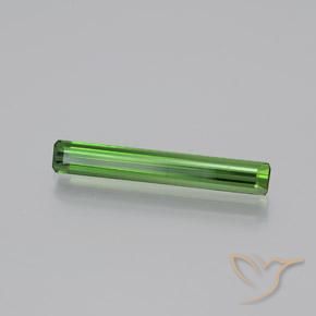 Turmalina verde escuro Natural 1.66ct, Corte Octógono / Esmeralda, VS