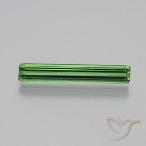 1.81ct Natural Verde médio Turmalina, Corte Esmeralda, VS