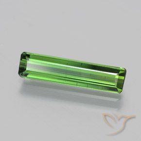 Turmalina Verde floresta Natural 1.58ct, Corte Octógono / Esmeralda, VS