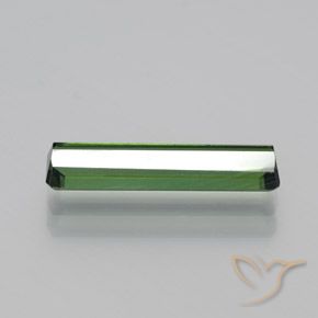 Turmalina Verde floresta Natural 1.58ct, Corte Octógono / Esmeralda, VS