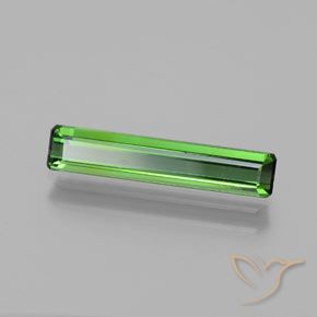 Turmalina Verde médio Natural 1.42ct, Corte Octógono / Esmeralda, VS