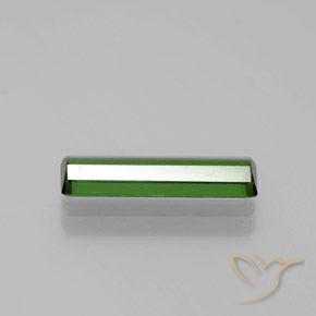 Turmalina Verde médio Natural 1.43ct, Corte Octógono / Esmeralda, VS