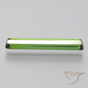 Turmalina Verde floresta Natural 1.33ct, Corte Octógono / Esmeralda, VVS-VS
