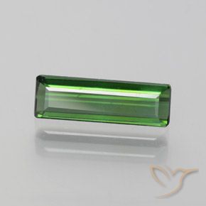 Turmalina Verde Natural 1.05ct, Corte Octógono / Esmeralda, VS