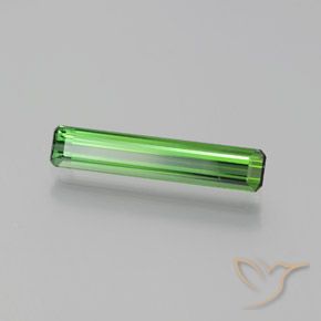 Turmalina Verde Natural 1.76ct, Corte Octógono / Esmeralda, VVS-VS