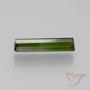 Turmalina Verde Terroso Natural 1.51ct, Corte Octógono / Esmeralda, VVS