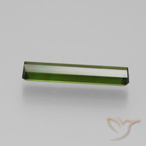 Turmalina Verde Terroso Natural 1.84ct, Corte Octógono / Esmeralda, VVS