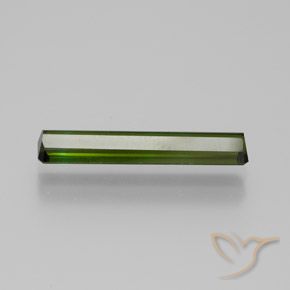 Turmalina Verde Terroso Natural 1.53ct, Corte Octógono / Esmeralda, VVS
