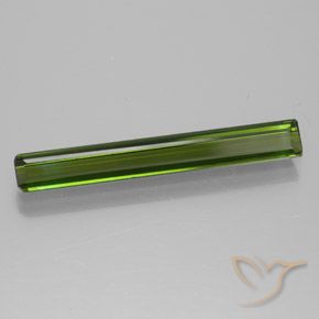 Turmalina Verde Terroso Natural 1.40ct, Corte Octógono / Esmeralda, VVS-VS