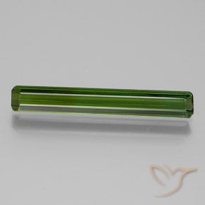 1.95ct Natural Floresta Profunda Verde Turmalina, Corte Esmeralda, VVS-VS