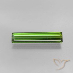 1.93ct Natural Verde médio Turmalina, Corte Esmeralda, VVS-VS