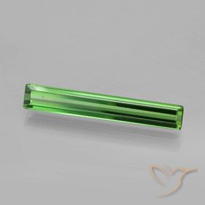Turmalina Verde médio Natural 1.35ct, Corte Octógono / Esmeralda, VS