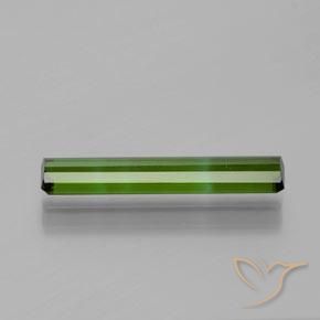 Turmalina Verde floresta Natural 1.33ct, Corte Octógono / Esmeralda, VVS-VS