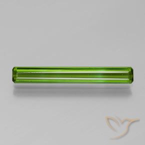 1.52ct Natural Verde médio Turmalina, Corte Esmeralda, VVS-VS
