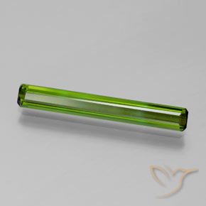 Turmalina Verde médio Natural 1.52ct, Corte Octógono / Esmeralda, VVS-VS