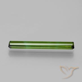 Turmalina Verde médio Natural 1.52ct, Corte Octógono / Esmeralda, VVS-VS