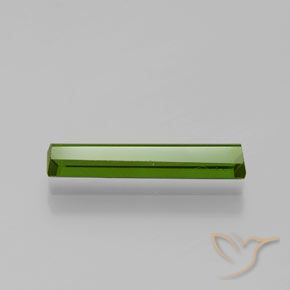 Turmalina Verde médio Natural 1.23ct, Corte Octógono / Esmeralda, VVS-VS