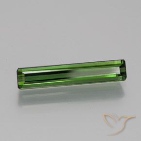 Turmalina Verde escuro Natural 1.73ct, Corte Octógono / Esmeralda, VVS-VS