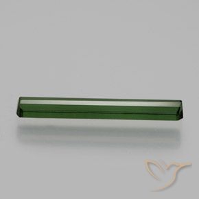 Turmalina Verde floresta Natural 1.26ct, Corte Octógono / Esmeralda, VS