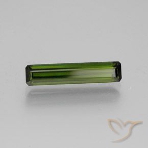 Turmalina Verde Terroso Natural 1.48ct, Corte Octógono / Esmeralda, VVS