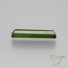 Turmalina Verde Terroso Natural 1.48ct, Corte Octógono / Esmeralda, VVS