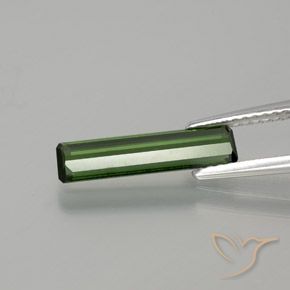 Turmalina Verde floresta Natural 1.15ct, Corte Octógono / Esmeralda, VS