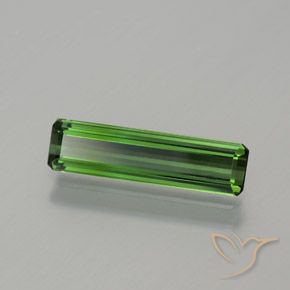 Turmalina Verde floresta Natural 1.17ct, Corte Octógono / Esmeralda, VS