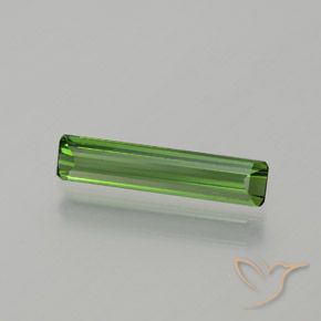 Turmalina Verde floresta Natural 1.01ct, Corte Octógono / Esmeralda, VVS-VS