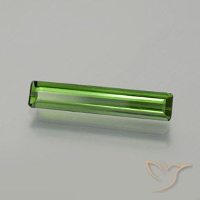 Turmalina Verde médio Natural 1.85ct, Corte Octógono / Esmeralda, VVS-VS