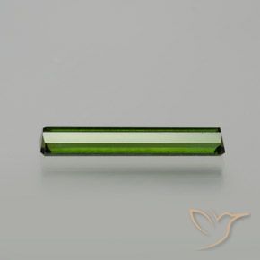 Turmalina Verde floresta Natural 1.33ct, Corte Octógono / Esmeralda, VVS-VS