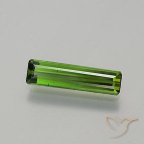 Turmalina Verde médio Natural 1.17ct, Corte Octógono / Esmeralda, VS