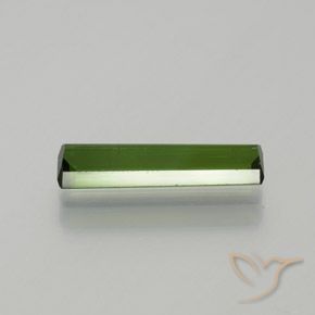 Turmalina Verde médio Natural 1.17ct, Corte Octógono / Esmeralda, VS