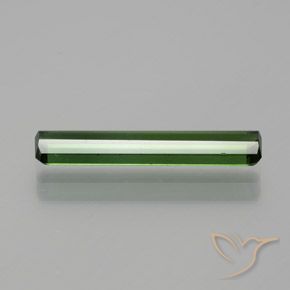 Turmalina Verde escuro Natural 1.45ct, Corte Octógono / Esmeralda, VVS-VS