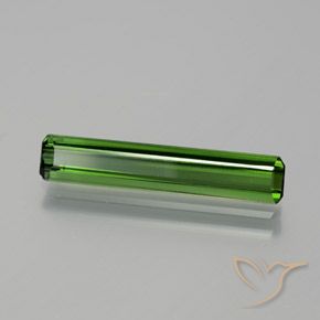 Turmalina Verde floresta Natural 1.97ct, Corte Octógono / Esmeralda, VS