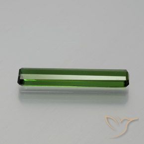 Turmalina Verde floresta Natural 1.97ct, Corte Octógono / Esmeralda, VS