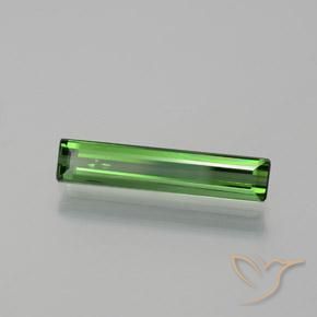 Turmalina Verde Terroso Natural 1.22ct, Corte Octógono / Esmeralda, VS-SI