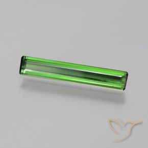 Turmalina Verde médio Natural 1.16ct, Corte Octógono / Esmeralda, VVS-VS