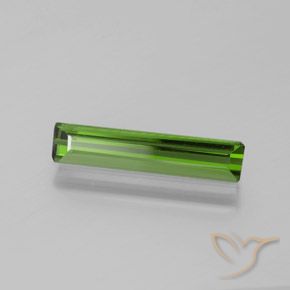 Turmalina Verde Terroso Natural 1.25ct, Corte Octógono / Esmeralda, VVS-VS